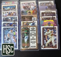 Baseball MLB – 100 Card Lot – Rookies, Parallels, Memorabilia, Autos, Numbered