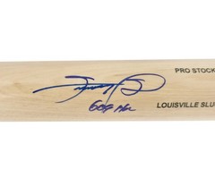 Sammy Sosa Signed Blonde Louisville Slugger Pro Stock Baseball Bat Cubs