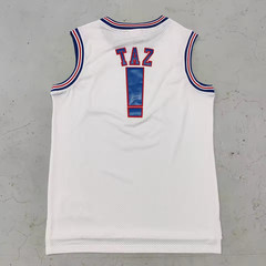 Space Jam Tune Squad Team Jersey White – Full Looney Tunes Squad Graphic