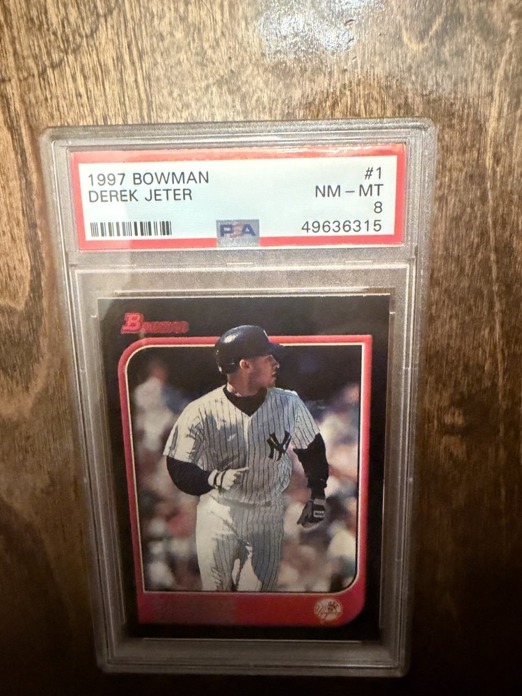 1997 bowman #1 Derek Jeter NM-MT 8