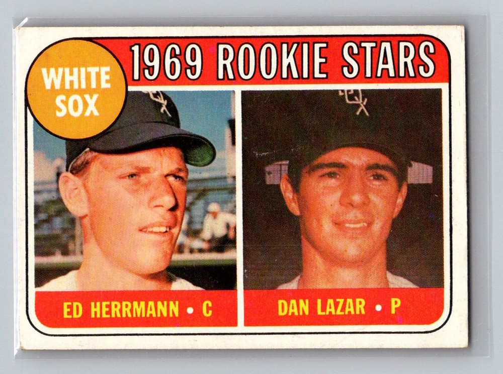 1969 Topps – 1969 Rookie Stars Ed Herrmann, Dan Lazar #439 (RC)