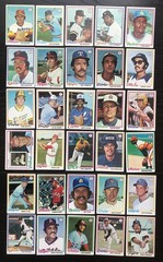 1978 Topps Baseball 598/726 Lot Nolan Ryan Rose Reggie HOF&rsquo;s Rookies No Dupes