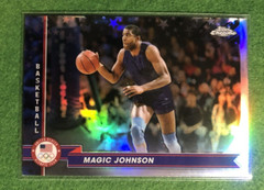2024 Topps Chrome US Olympics Magic Johnson Refractor #187