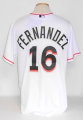 NWT MLB Majestic Miami Marlins Jose Fernandez #16 Jersey S M L XL 2XL 3XL 4XL