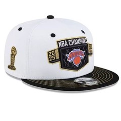 New York Knicks 2026 NBA Champions Locker Room Hat New Era Replica – White