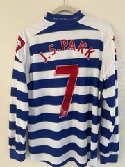Lotto Queens Park Rangers J.S. Park #7 Long Sleeve Jersey White Blue M