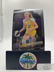 2025 Panini Prizm WNBA #87 Cameron Brink BASE LOS ANGELES SPARKS