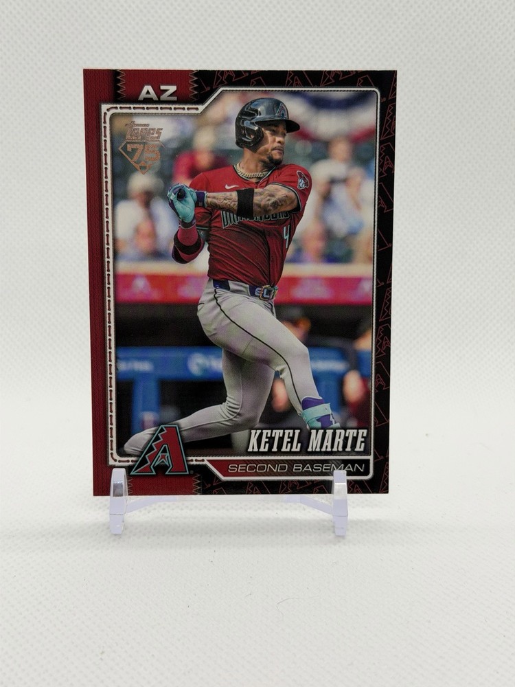 Ketel Marte Variation SP 2026 Topps Series 2 Team Logo Border #459 C24🔥
