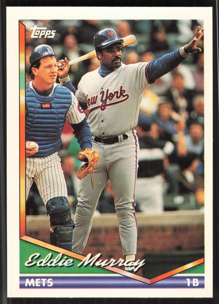 Eddie Murray, 1994 Topps, #65, New York Mets,