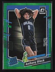 2023-24 Panini Donruss Optic Rated Green Hyper Prizm Anthony Black RC #207