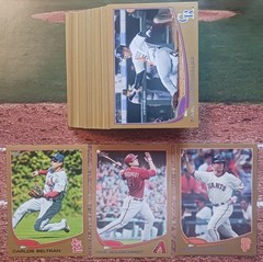 2013 Topps Series 1 & 2 Baseball – Gold Border Parallel /2013 – Pick 1-660 NM-MT
