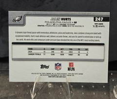 2025 Topps Chrome Football Xfractor Jalen Hurts #247 Eagles
