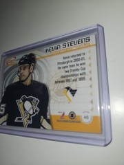2001-02 Pacific Atomic – Game-Worn Jerseys Kevin Stevens #46 Patch /353 (MEM)