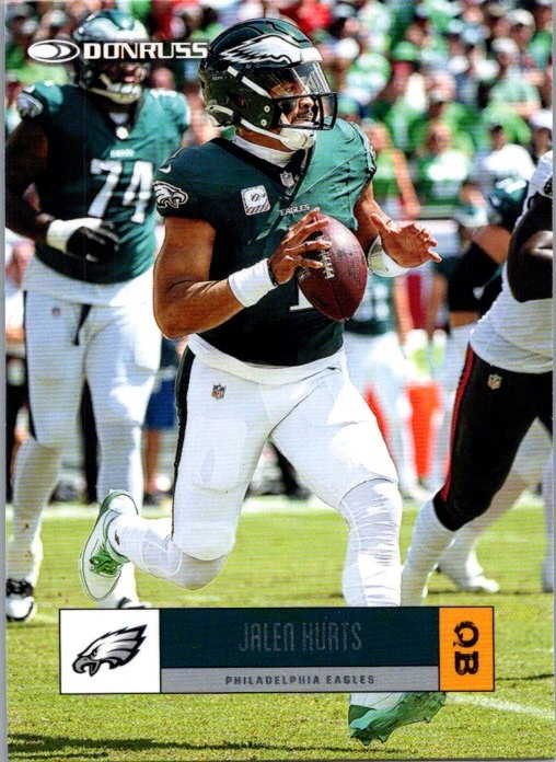 2025 Donruss #R05-JLH Jalen Hurts Retro 2005