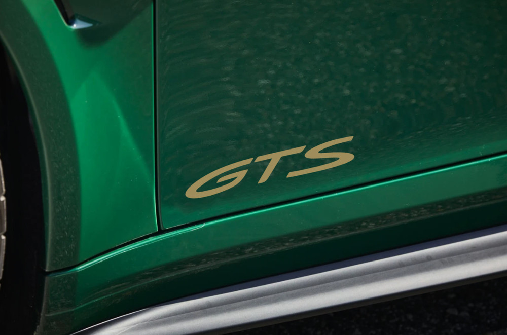 Pick your color! PAIR of (2) 2025+ PORSCHE GTS Vinyl Door Sticker Decal Set