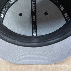 New Era New York Mets 7-3/8 MLB Script Black Brown Blue Gold, Gray UV Worn