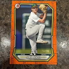 2026 Bowman – Jamie Arnold /25 – Orange Border Pattern – Prospects – #BP-112