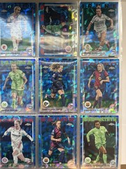 2024/25 Topps Chrome Women&rsquo;s Champions Lg. Sapphire Complete Queens of Football