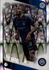 2025-26 Topps Chrome UEFA Club Competitions #48 Marcus Thuram Raywave Refractor