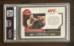 PSA 10 Conor McGregor -#39 -Ruby Red Prizm – UFC 2022 Panini Prizm PSA 10