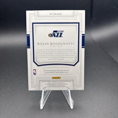 2019-20 Panini National Treasures – Game Gear Bojan Bogdanovic #GG-BJB /10 Patch