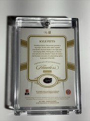 2021 Panini Flawless Kyle Pitts Collegiate RPA 2/20 #40 3 Color Patch Rookie RC