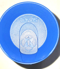 Tervis Presbyterian College Logo Tumbler Clear Blue Lid College Fan NEW 16oz Sz