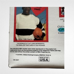 Pair Of Michael Jordan 1990s CLEO Valentine Card Set 38 Cards NBA Bulls