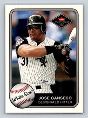 2001 Fleer Platinum #386 Jose Canseco Chicago White Sox