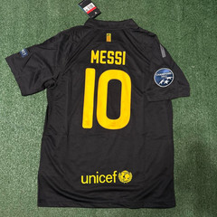 FC Barcelona 2011/2012 UEFA Champions League away Black jersey – Messi #10 shirt
