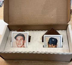 Topps Baseball&rsquo;s Dream Team 1990 MLB Porcelain Card Lot (6)