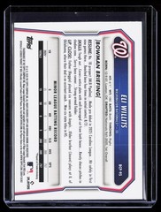 2026 Bowman #BCP-95 Eli Willits Chrome Prospects Lazer Refractor