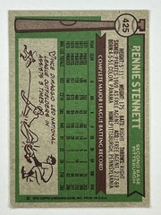 1976 Topps #425 Rennie Stennett Pittsburgh Pirates
