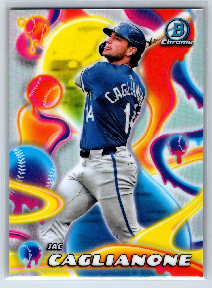 2025 Bowman Chrome #MM-24 Jac Caglianone Melt Mashers Baseball