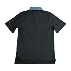 Mens Nike DriFIT Philadelphia Eagles Polo Shirt Medium Green Black NFL