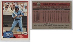 1981 Topps Mike Tyson #294 1g62