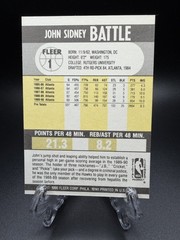 1990-91 Fleer John Battle #1
