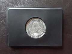 1996-97 Pinnacle Mint Collection Silver/Nickel Coin Pavel Bure #07 Canucks
