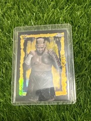 2025 Topps Chrome WWE x Cactus Jack #FVF-27 Solo Sikoa Festival Fury Gold /50