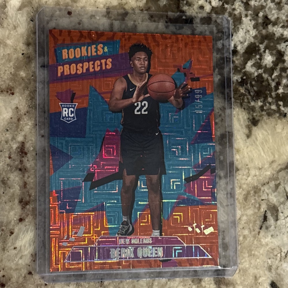 2026 Panini 90s Pop Culture-Derik Queen Rookies Prospects(RC) #136 Orange 85/99
