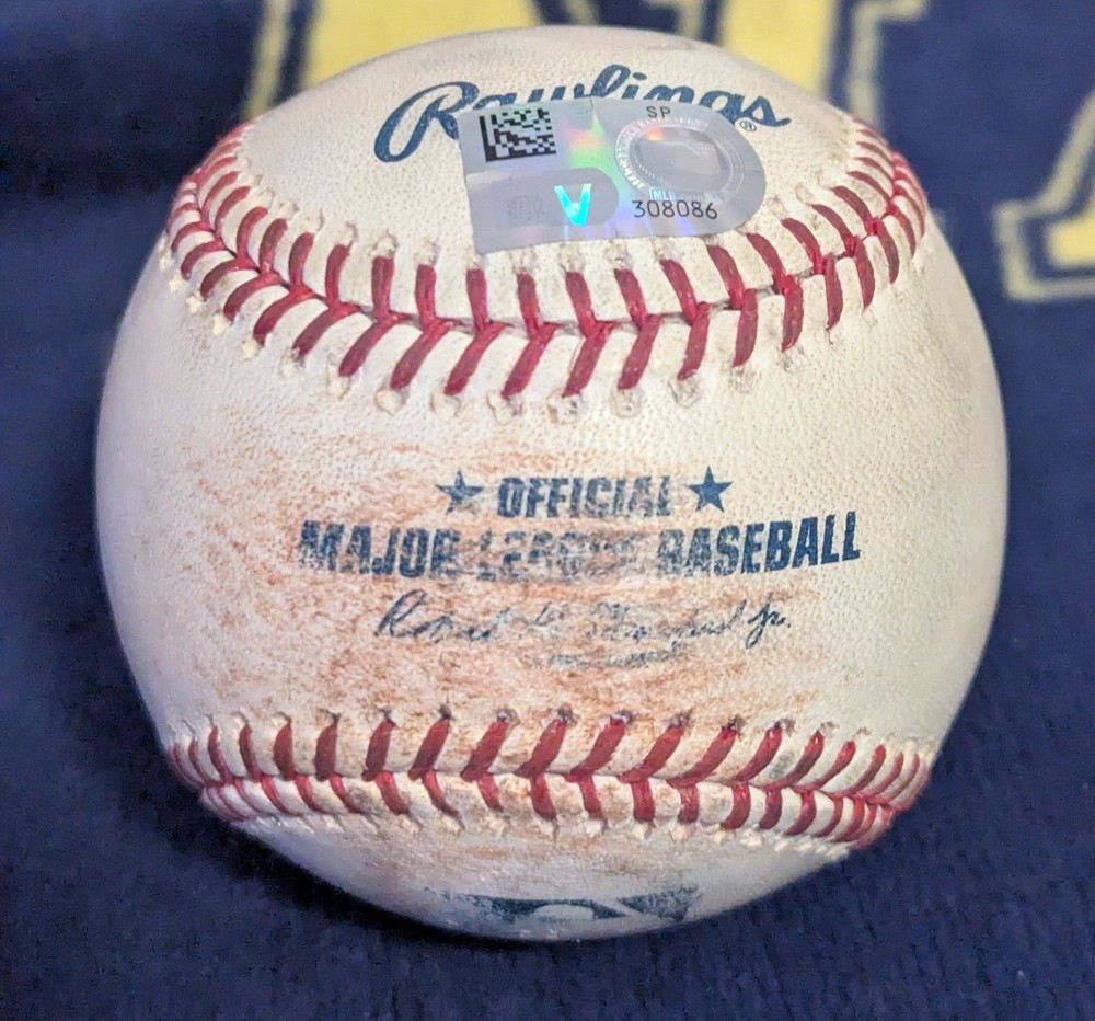 O&rsquo;s Gunnar Henderson 100th HR Game Used Single 6/12/26 vs. SD *Career Hit #593*