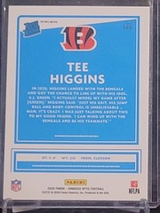 Tee Higgins 2020 Optic & Select RC Lot (3) – Blue Hyper, Pink Prizm, Purple DC
