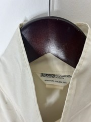 Vintage 1980’s Winston Jacket Men’s White Zip Up Racing Everyday Car NASCAR