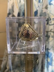 1955 Brooklyn Dodgers World Series Ring w/Showcase Cube Roy Campanella