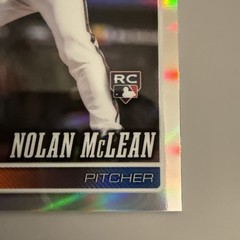 Topps Chrome 2026 Nolan McLean RC New York Mets #236 Prism Refractor