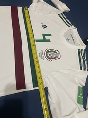 ADIDAS CLIMACHILL MEXICO R. MARQUEZ vs GERMANY LONG SLEEVE SOCCER JERSEY SIZE L