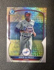 2023 Bowman Chrome #BCP-172 Josue De Paula Prospects Mojo Refractor Dodgers