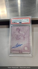 2022 Bowman Heritage Printing Plate Magenta 11 Colson Montgomery Auto 1n G2U