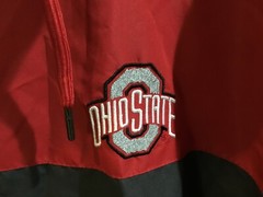 Ohio State Buckeyes Colosseum Red/Gray Full Zip Windbreaker Jacket SZ XL – Cool