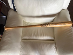 Vtg Autograph/Signed Tony Taylor H&B Louisville Slugger 1970&rsquo;s Baseball Bat 35&Prime;